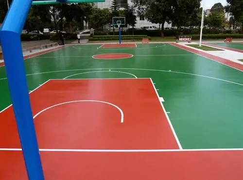 咸阳球场地面翻新,裂缝修重要性